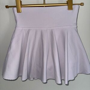 Old Navy Girls Small 6-7 Lavender Ribbed Skater Skort